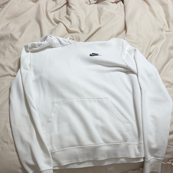 Nike Women’s Classic White Hoodie - Picture 1 of 3